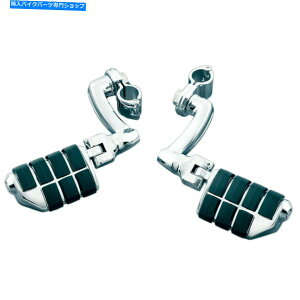 N[p[c NCLN[Oz[ItZbgWHISO PEG 1-1 / 2 "GWK[ho[ Kuryakyn Chrome Longhorn Offset Dually Highway ISO Pegs 1-1/2" Engine Guard Bars