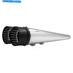 N[p[c 4.5 "n[[c[OX[p[XbV1995-2016NXbvĨ}t[ 4.5" Mufflers Megaphone For Harley Touring Super Slash 1995-2016 Chrome Slip-On