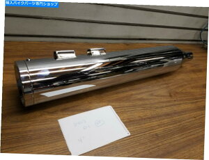 N[p[c 4 1/2 "}t[ỸXbvn[[c[ON[rbgtbV`bv95-2016 FLHOCh 4 1/2" Slip On Mufflers Harley Touring Chrome Billet Flush Tip 95-2016 FLH GLIDE
