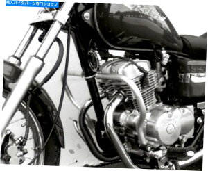 N[p[c HONDA CA125 RebelGWK[h - HEPCOɂNi1995-2001j Honda CA125 Rebel Engine Guard - Chrome BY HEPCO AND BECKER (1995-2001)