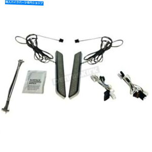 N[p[c JX^_Ci~NXNLEDtH[NCgW /X[NY - CD-FORK-BCM-SC Custom Dynamics Chrome LED Fork Lights w/Smoke Lens - CD-FORK-BCM-SC