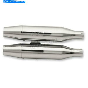 N[p[c SupertrApp ChromeXbvI}t[ - 628-21130iCAւ̑DȂj Supertrapp Chrome Slip-On Mufflers - 628-21130 (no ship to CA)