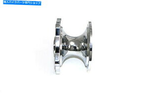 �N���[���p�[�c �N�����t�����g�z�C�[���n�u�N���[�o�[�X�^�C���t�B�b�g�n�[���[�_�r�b�h�\�� Chrome Front Wheel Hub Clover Style fits Harley-Davidson