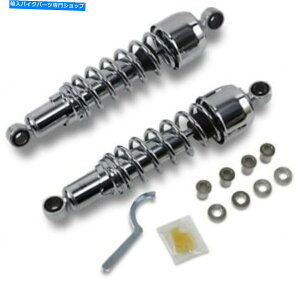 N[p[c hbOv~AN[13 "AXvOVbNAu\[o[n[[XL FXR 86-03 Drag Premium Chrome 13" Rear Spring Shock Absorbers Harley XL FXR 86-03