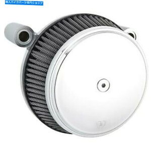 N[p[c Arlen Ness 50-334 Chrome Big Bucker Stage I Sportster 91-20̂߂̃GAN[i[Lbg Arlen Ness 50-334 Chrome Big Sucker Stage I Air Cleaner Kit for Sportster 91-20
