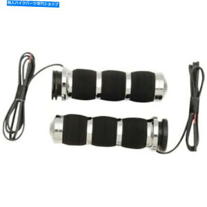 N[p[c N[GC{ObvGANbVMObv Chrome Avon Grips Air Cushion Heated Grips