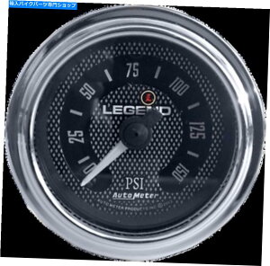 N[p[c `̃tFAO_ChJbgNLEDCPSIQ[Wn[[_rbh\ Legend Fairing Diamond Cut Chrome LED Air Pressure PSI Gauge Harley Davidson