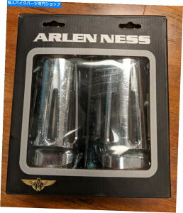 N[p[c I[v{bNXA[lX20-032NfB[vJbgA~tH[Nu[cJo[ Open Box Arlen Ness 20-032 Chrome Deep Cut Aluminum Fork Boot Covers