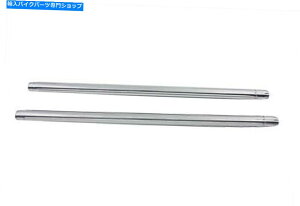 �N���[���p�[�c Chrome 35mm�t�H�[�N�`���[�u�Z�b�g31-1 / 4�S���t�B�b�g�n�[���[ - �_�r�b�h�\�� Chrome 35mm Fork Tube Set 31-1/4 Total Length fits Harley-Davidson�y���s�A���i�z