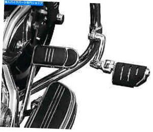 クロームパーツ クレアキンクロームロングホーンオフセットトライデントハイウェイペグ1-1 / 4インチエンジンガード Kuryakyn Chrome Longhorn Offset Trident Highway Pegs 1-1/4" Engine Guard