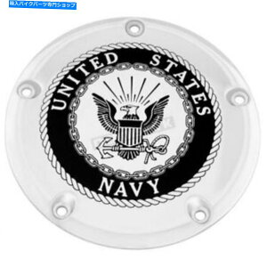 �N���[���p�[�c �J�X�^������LTD�B�N���[���l�C�r�[�_�[�r�[�J�o�[ - NAV15-12 Custom Engraving LTD. Chrome Navy Derby Cover - NAV15-12�y���s�A���i�z