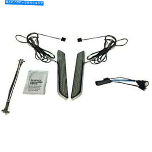 N[p[c JX^_Ci~NXCD-FORK-SS6-SCX[N/NLEDtgtH[NCg Custom Dynamics CD-FORK-SS6-SC Smoke / Chrome LED Front Fork Lights