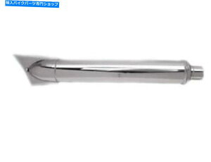 N[p[c n[[40Knucklehead̂߂̃tBꂽ}t[A80 "Chrome65251-41 Finned Muffler for Harley 40's Knucklehead, 80" Chrome replaces 65251-41