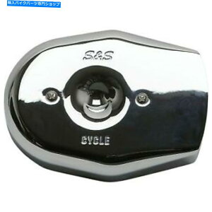 N[p[c SSXeXgr[gGAN[i[Jo[AN S&S Stealth Tribute Air Cleaner Cover, Chrome