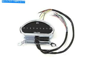 N[p[c n[[X|[cX^[\tg_Cî߂̃N~jfW^Xs[h[^[^R[^ Chrome Mini Digital Speedometer Tachometer for Harley Sportster Softail Dyna