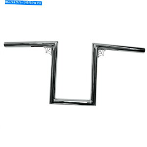 N[p[c La Choppers Chrome 1 "10" Web Zo[nho[Yn[[I[goC{o LA Choppers Chrome 1" 10" Web Z Bars Handlebars fits Harley Motorcycle Bobber