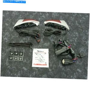 N[p[c JX^_Ci~NXN[cA[PAKobNXgLEDCgW /ԃY - CD-TPBR-14BCMRC Custom Dynamics Chrome Tour Pak Backrest LED Light w/Red Lens - CD-TPBR-14BCMRC