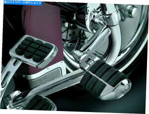 N[p[c NChL4575NOz[ItZbg1-1 / 4C`GWK[hp Kuryakyn 4575 Chrome Longhorn Offset Dually Foot Pegs For 1-1/4" Engine Guard