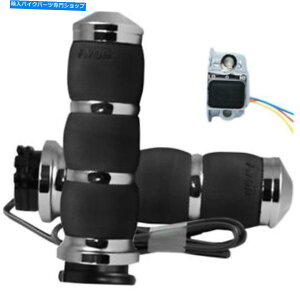 N[p[c GC{ObvN[MGANbVObvAIR-90-HT Avon Grips Chrome Heated Air Cushion Grips for Cable | AIR-90-HT