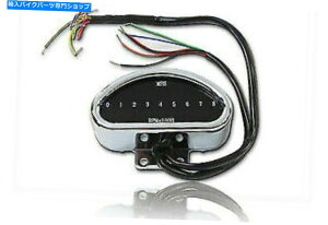 N[p[c V-Twinɂn[[_rbh\̂߂̃fW^~jXs[h[^[ƃ^R[^ Digital Mini Speedometer and Tachometer for Harley Davidson by V-Twin