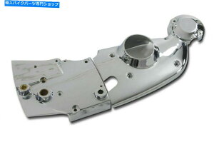 N[p[c V-Twinɂn[[_rbh\pN[JƃXvPbgJo[Lbg Chrome Cam and Sprocket Cover Kit for Harley Davidson by V-Twin