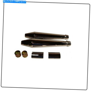 N[p[c CGtB[ht[KN[GL][Xg|cCf̃tLbgINTGT Royal Enfield Hooligan Chrome Exhaust |Full Kit For Twin Models INT & GT