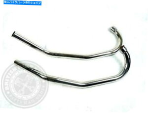 N[p[c |ꂽ̃NrCpCv - Norton 650SS / ATLAS Swept Back Chrome Exhaust Pipes - Norton 650SS/Atlas