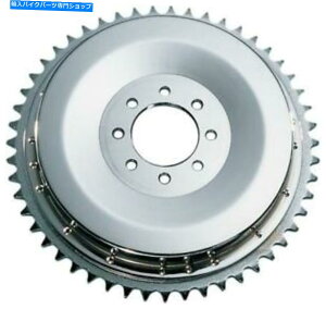 N[p[c DSAu[LhƃXvPbgZbgN[n[[_rbh\X|[cX^[1972-1978 DS Rear Brake Drum and Sprocket Set Chrome Harley Davidson Sportster 1972-1978