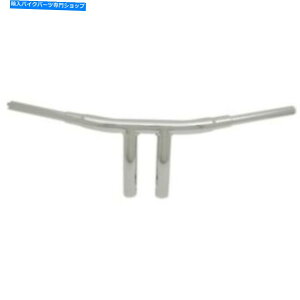 N[p[c Chrome 8 "T-BARnho[1~1"n[[p̃rbOobt@[o[ Chrome 8" T-Bar Handlebars 1-1/2" Big Buffalo Bars for Harley Application