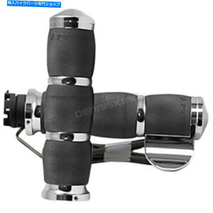 N[p[c GC{N[3OGANbVMObvW /Xbg{X - IN-S-AIR-90CBH Avon Chrome 3-Ring Air Cushion Heated Grips w/Throttle Boss - IN-S-AIR-90CBH