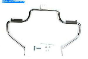 �N���[���p�[�c �V�N���������h�r�[�}���`�o�[�K�[�h�n�C�E�F�C�o�[W / PEGS��胔���J��1500 New Chrome Lindby Multibar Engine Guard Highway Bar w/ Pegs Kawasaki Vulcan 1500