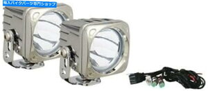 �N���[���p�[�c �r�W����X Optimus Prime Series 2 led�N�����쓮���C�g10 deg 10���b�g�̃Z�b�g Vision X Optimus Prime Series Set of 2 LED Chrome Driving Lights 10 Deg 10 Watt�y���s�A���i�z