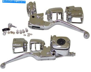 N[p[c nho[fAnhRg[LbgN[XCb`n[[X|[cX^[XL 883nK HANDLEBAR DUAL HAND CONTROL KIT CHROME SWITCHES HARLEY SPORTSTER XL 883 HUGGER