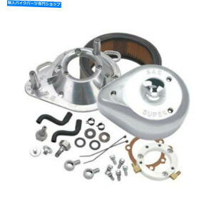N[p[c Harley Big Twin CV Carb 93-09pSSeBAhbvGAN[i[LbgN[17-0450 S&S Teardrop Air Cleaner Kit Chrome 17-0450 for Harley Big Twin CV Carb 93-09