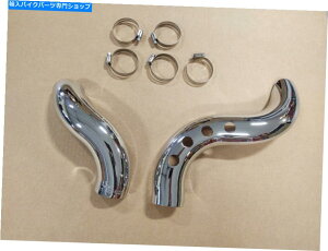 N[p[c rbOhbOI[goC2004NLSD 2-2NMV[hu[GL][Xg Big Dog Motorcycles 2004 & Earlier LSD 2-2 Chrome Heat Shields Blow Exhaust