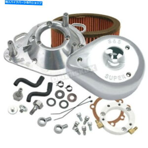 N[p[c SSTCNN[eBAhbvGAN[i[Lbg - 170-0303B S&S Cycle Chrome Teardrop Air Cleaner Kit - 170-0303B
