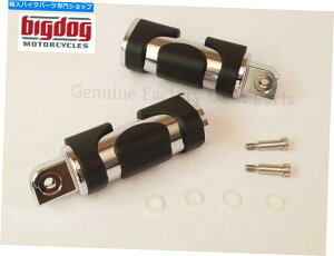 N[p[c rbOhbOI[goCOEMN[yOZbgW /n[hEFALbg - 2004-2019f Big Dog Motorcycles OEM Chrome Peg Set w/ hardware kit - 2004-2019 models