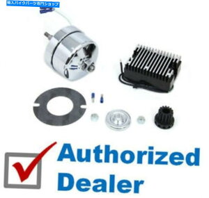 �N���[���p�[�c Chrome Generator�I���^�l�[�^�[12�{���g17 AMP�ϊ��L�b�g�n�[���[�E�t���b�V���[Flathead 45 WL Chrome Generator Alternator 12 Volt 17 Amp Conversion Kit Harley Flathead 45 WL�y���s�A���i�z