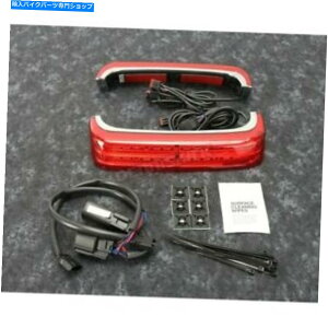 N[p[c JX^_Ci~NXN[/ԐFLEDV[PVThobOCg - PB-SBSEQ-BCM4CR Custom Dynamics Chrome/Red LED Sequential Saddlebag Lights - PB-SBSEQ-BCM4CR