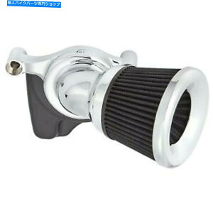 N[p[c Twin Cam̂߂Arlen Ness 81-205 Chrome Velocity 65°GAN[i[Lbg Arlen Ness 81-205 Chrome Velocity 65° Air Cleaner Kit for Twin Cam