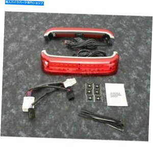 N[p[c JX^_Ci~NXN[/ԐFLEDV[PVThobOCg - PB-SBSEQ-HD-CR Custom Dynamics Chrome/Red LED Sequential Saddlebag Lights - PB-SBSEQ-HD-CR