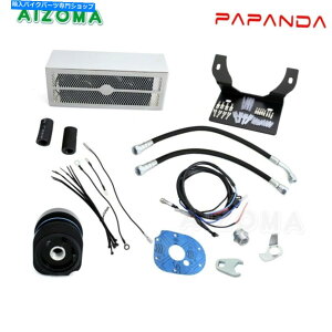 N[p[c n[[c[O99-08N̂߂̃I[goC̍ĔICN[[IC̗pVXe Motorcycle Reefer Oil Cooler Oil Cooling System For Harley Touring 99-08 Chrome