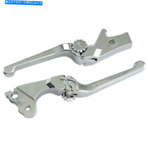 �N���[���p�[�c PowerStands Racing Chrome Anthem Lever Set | 17-00651-20 Powerstands Racing Chrome Anthem Lever Set for Indian | 17-00651-20�y���s�A���i�z