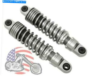 �N���[���p�[�c Chrome 13 ���A�R�C���V���b�N�ɏ�钲�߉\�ȃn�[���[�_�C�iT�X�|�[�cFXD 1991-2017 Chrome 13 Rear Coil Shocks Ride Adjustable Harley Dyna T Sport FXD 1991-2017�y���s�A���i�z