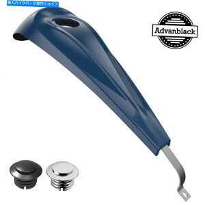 N[p[c Harley Touring 08-20̂߂AdvanBlack Billiard Blue^^N_bVR\[ Advanblack Billiard Blue Low-Profile Tank Dash Console for Harley Touring 08-20