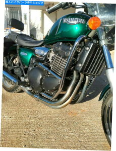 N[p[c Triumph Thunderbird /`/}TTGWK[hN[HBi1995-2003j Triumph Thunderbird / Adventurer / Legend TT Engine Guard Chrome H&B (1995-2003)