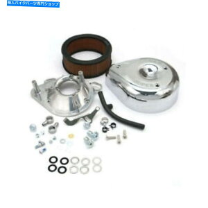 N[p[c SSX[p[E / GeBAhbvGAN[i[LbgN17-0404n[[_rbh\ S&S Super E/G Teardrop Air Cleaner Kit Chrome #17-0404 Harley Davidson