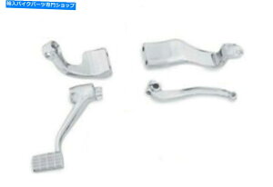 N[p[c Harley Davidson̂߂̒LbgV-Twinɂ Chrome Further Forward Mid-Control Kit for Harley Davidson by V-Twin