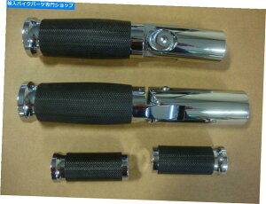 �N���[���p�[�c �r�b�O�h�b�O�I�[�g�o�C�N���[�����C�_�[�t�b�g�y�O�Z�b�gW / TOE PEG * 2011 K-9 250�^�C�� BIG DOG MOTORCYCLES CHROME RIDER FOOT PEG SET W/ TOE PEGS *2011 K-9 250 TIRE