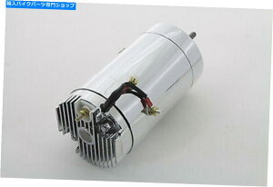 N[p[c o̓tBbgHarley-DavidsoñN12{g2uV Chrome 12 Volt 2-Brush Generator with Low Output fits Harley-Davidson